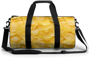 Potato Chips Novelty Large Duffel Bag Lightweight Gym Bag Travel Tote Bags