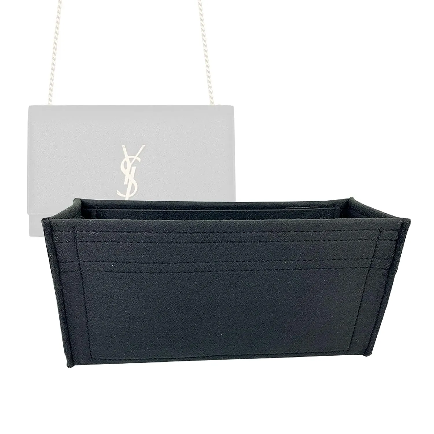 Premium Bag Organizer for Saint Laurent Kate Medium (Handmade/20 Color Options) [Purse Organiser, Liner, Insert, Shaper]