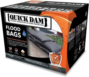 Quick Dam Flood Bags 12-inch x 24-inch, 20/Box (QD1224-20)