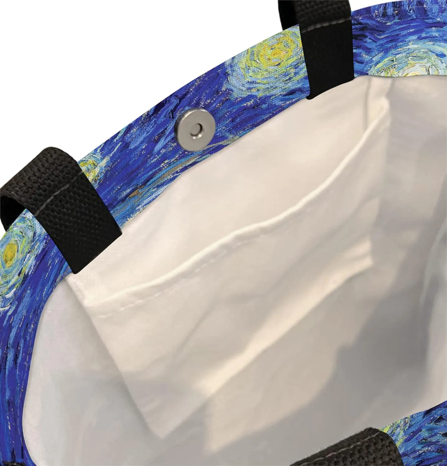 RainCaper Canvas Tote Bag for Women | Magnetic Closure & Open Interior Pocket | Holds Laptops, Magazines, Sunglasses, Books