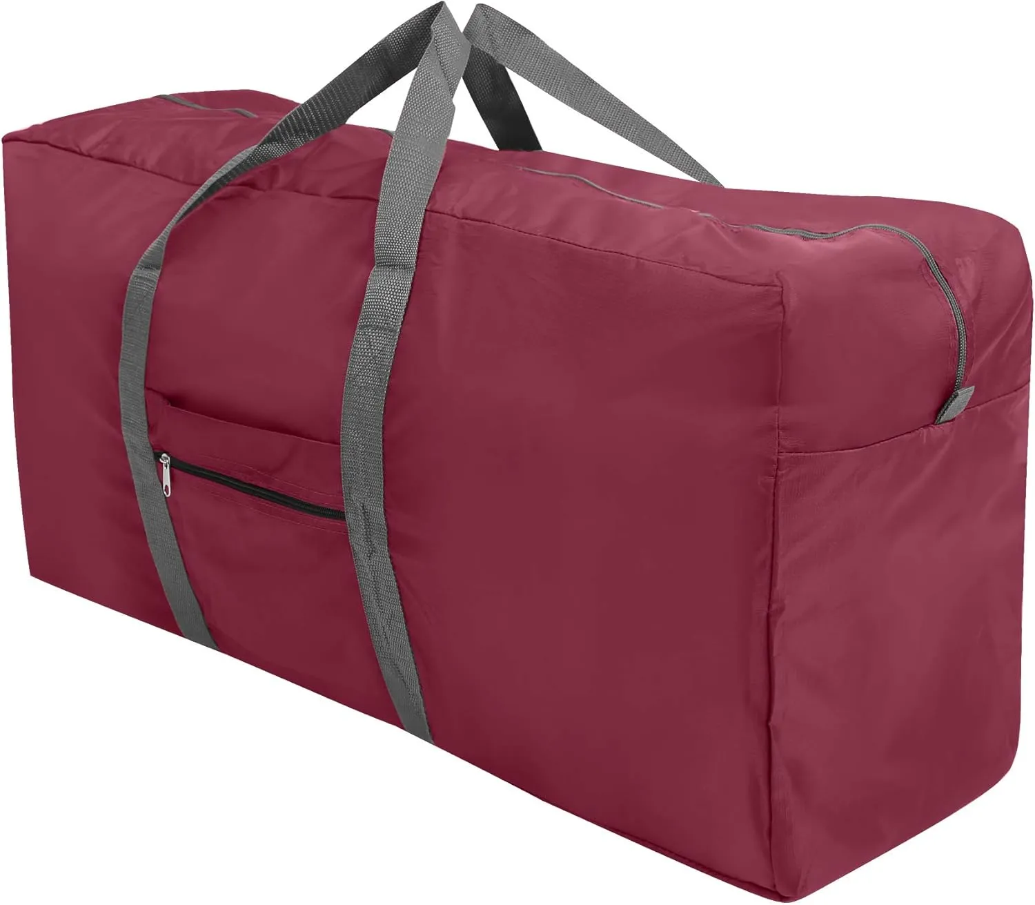 REDCAMP 100L Extra Large Duffle Bag, Water Resistant Lightweight Foldable Duffel Bag for Outdoor Camping, Red