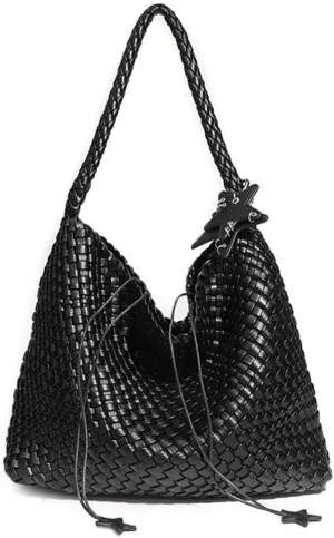 Rejolly Tote Bag for Women Buckle Belt Leather Handbag Top Handle Trendy Shoulder Purse