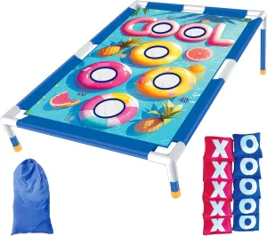 Remit Bean Bag Toss Game, Fun Outdoor Cornhole Set for Ages 3-8