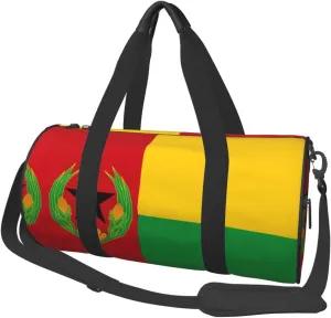 Round Duffle Bag Cape Verde Flag Unisex Travel Bag Duffle Bag