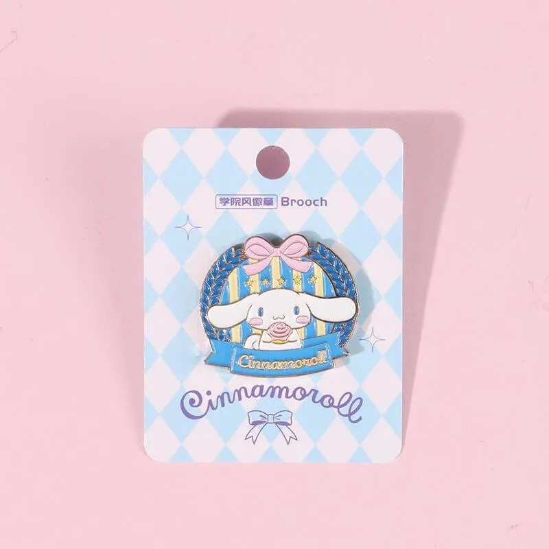 Sanrio College Style Medal Pins