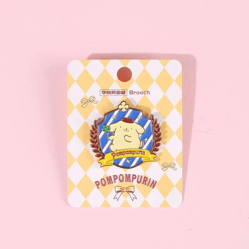 Sanrio College Style Medal Pins