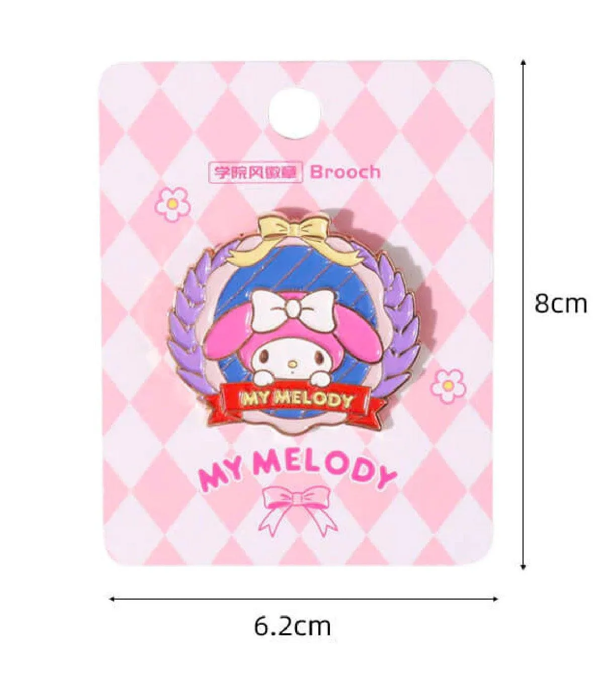 Sanrio College Style Medal Pins