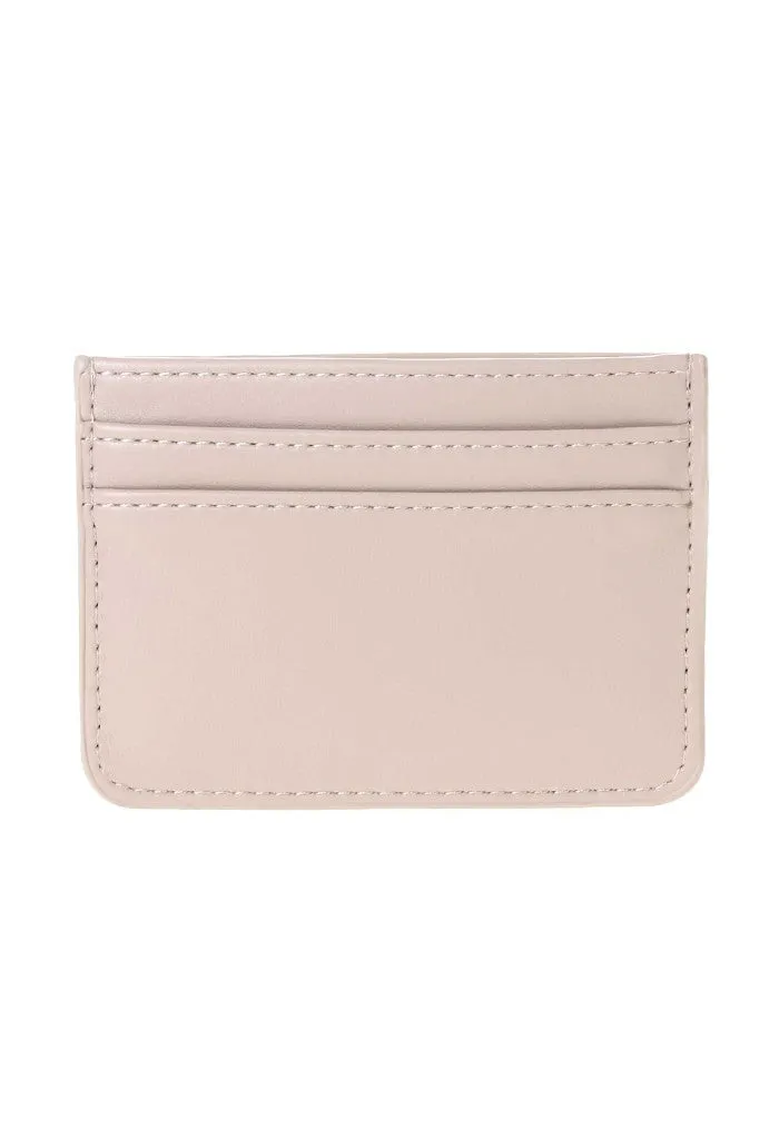 Sara Cardholder-Beige