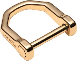 Screw-In D-Ring Shackle-Zinc Alloy Hardware with Copper Rod for DIY Craft Keychain & Purse Accessories 1PC   Tool