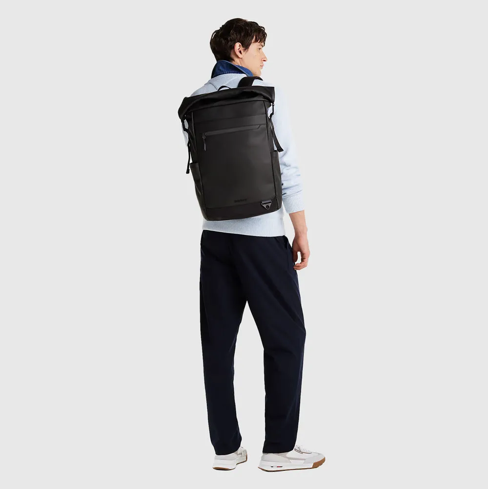 Seasonal Rolltop Backpack - Black