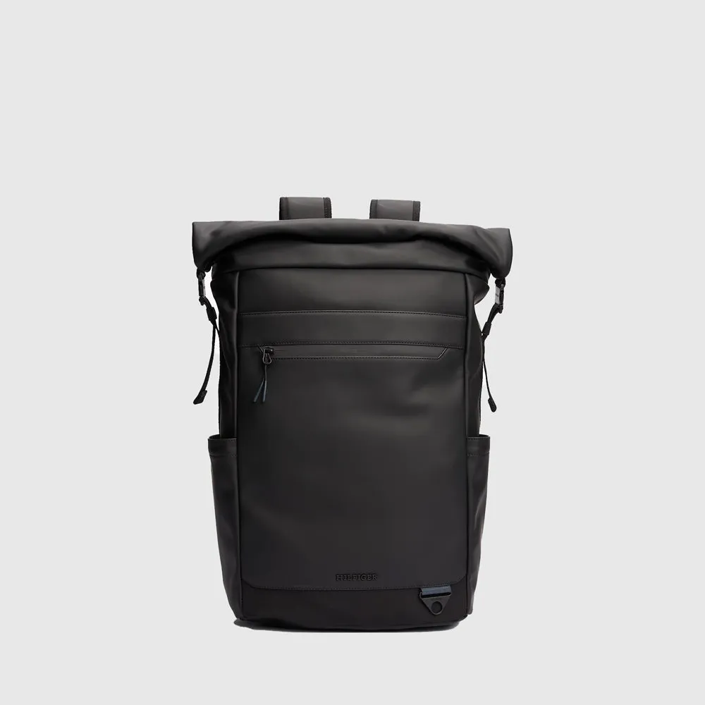 Seasonal Rolltop Backpack - Black