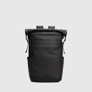 Seasonal Rolltop Backpack - Black