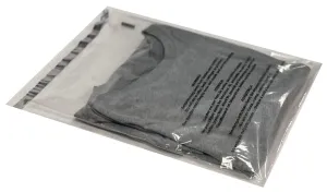 Secure Seal Self-Sealing Suffocation Warning Poly Bags 10x13 Inches | Clear Packaging Bags with Adhesive Strip | Ideal for FBA, Storage, Retail (Pack of 1,000)