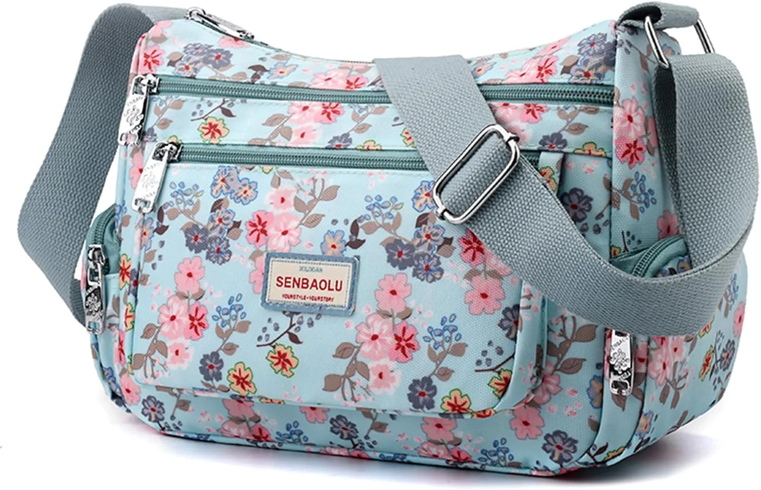 Shoulder Bags for Women Nylon Crossbody Bags Waterproof Lightweight Messenger Purses and Handbags