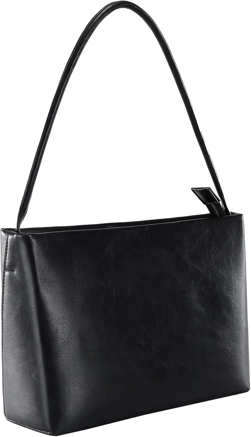 Shoulder Bags in Leather for Women Vintage Classic Elegance Zipped Medium Handbag Purse for All Occasions