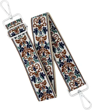 Silver Hardware Purse Strap,Replacement Crossbody Adjustable Shoulder Strap for Handbag Bag