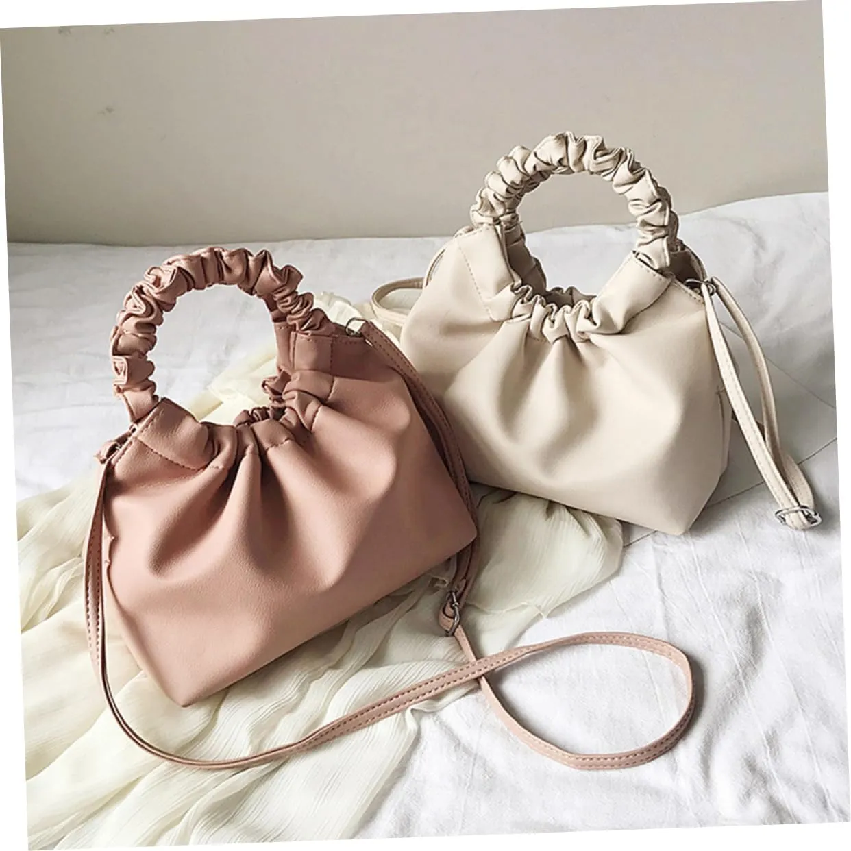 Simple Crossbody Handbag Sling Bags for Women Over The Shoulder Purses for Women Wristlet Clutch Purses