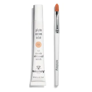 Sisley Paris Phyto-Cernes Eclat, No. 1.5-15 mL - Eye Concealer - Tinted Anti-Dark Circles Product - Instantly Masks Dark Circles & Targets Puffiness - Natural, Long-Wear Finish - Includes Brush