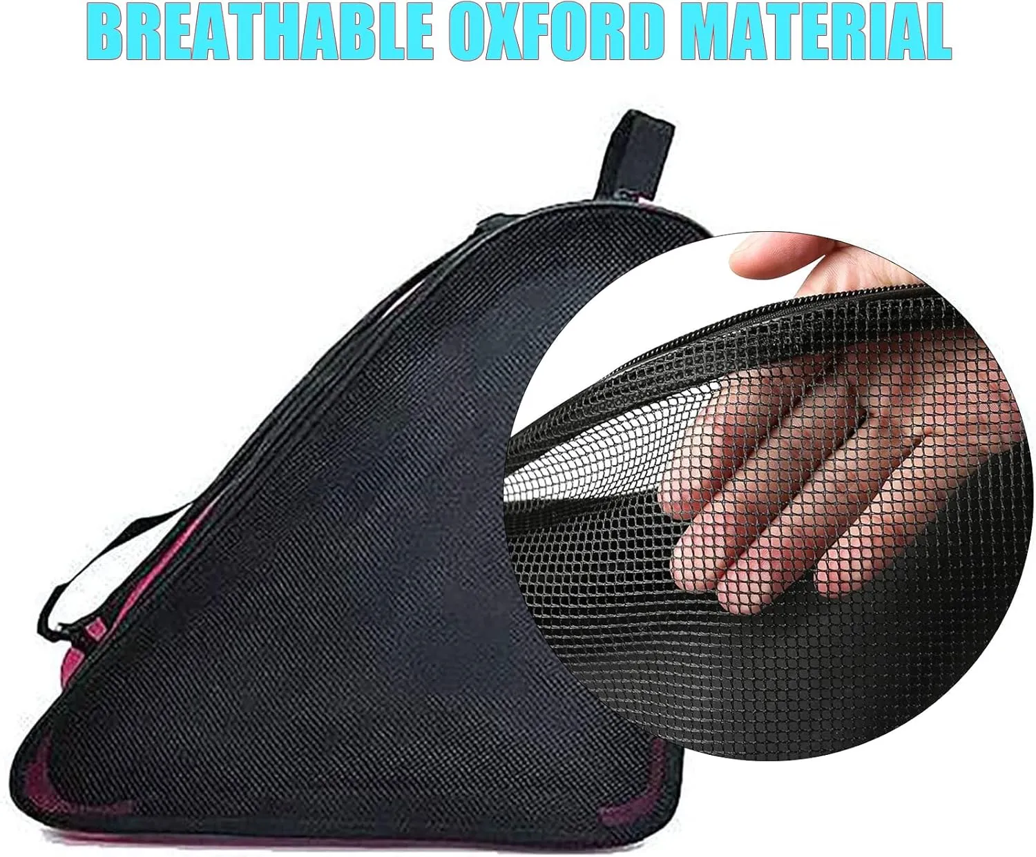Skate Bags, Great for Roller Skates, Ice Skates, Quad Skates, Inline Skates, Rollerblade, Figure Skates, Ice Hockey Skate - Skate Accessories for Kids and Adults
