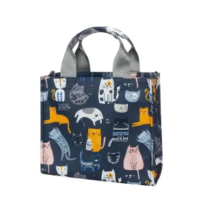 Small Diaper Bags Waterproof Travel Tote Mini Diaper Bag Multi-Function Baby Bags Crossbody Purse(Cat Paradise)