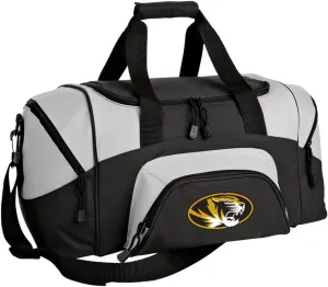 SMALL Mizzou Duffel Bag University of Missouri Gym Bags or Suitcase