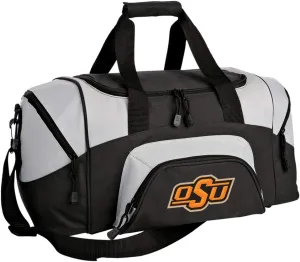 Small Oklahoma State Duffel Bag OSU Cowboys Gym Bags or Carryon Suitcase