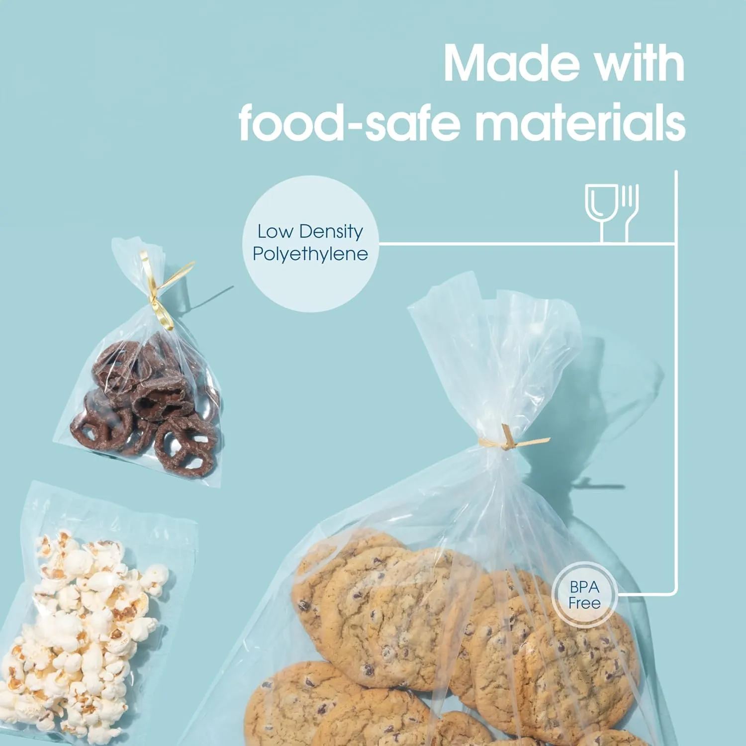 SPARTAN INDUSTRIAL - 12” X 15” (100 Count) 2 Mil Heavy Duty Flat Open End Clear Plastic Poly Bags - For Packaging Electronics, Documents, Sweaters (Bags DO NOT Have Seal & DO NOT Have Prints)