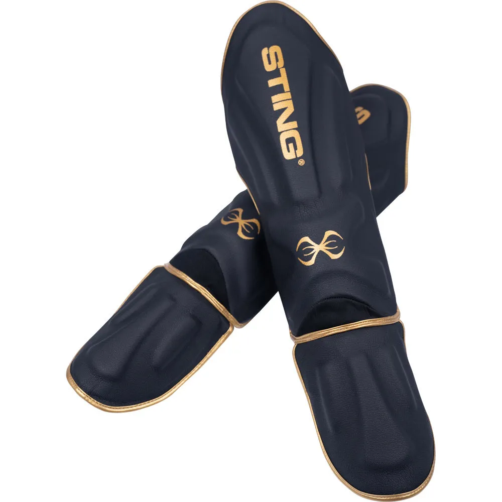 STING HEAVY DUTY SHIN AND INSTEP PADS