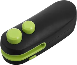 STOBAZA Handheld Snack Sealing Machine Rechargeable Heat Sealer for Plastic Bags Compact Travel Friendly Design Quick Efficient Food Storage