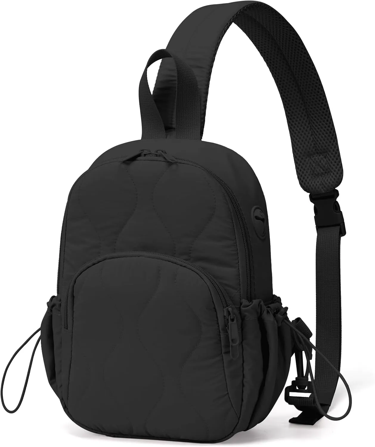 Stylish Sling Bag for Women – Versatile Crossbody Backpack with Adjustable Strap, Lightweight Shoulder Bag for Travel, Hiking & Sports(Black-Large)