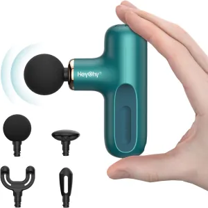 Super Mini Massage Gun, Percussion Deep Tissues Muscle Massager, Compact Sports Travel Massage Gun, Portable Handheld Massager for Office Gifts for Her, Home, Athletes, FSA and HSA Eligible