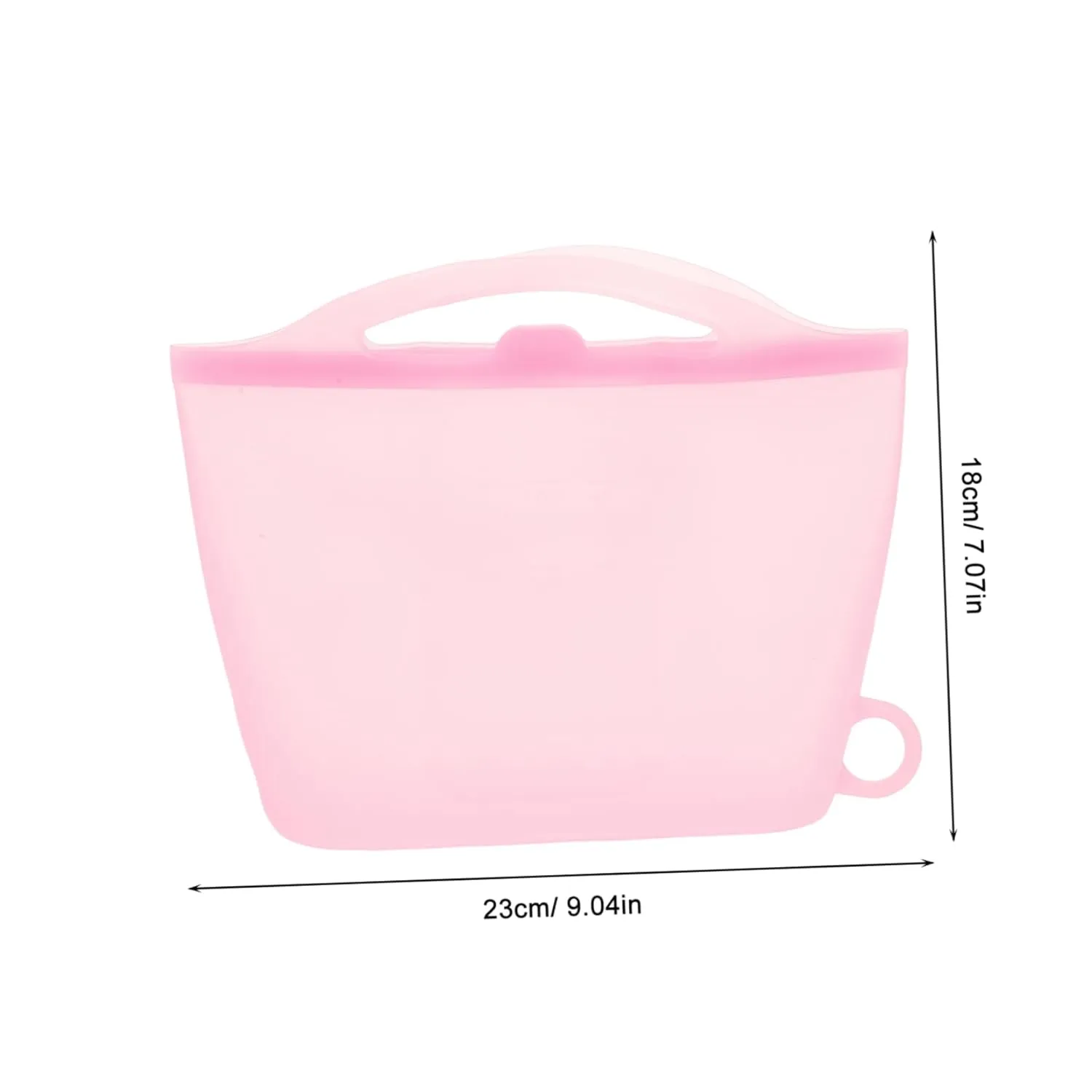 SUPVOX 1200ml Microwave Steam Bag Reusable Food Storage Pouch Silicone Fresh Keeping Bag Food Pouch for Baby Bottles Vegetables