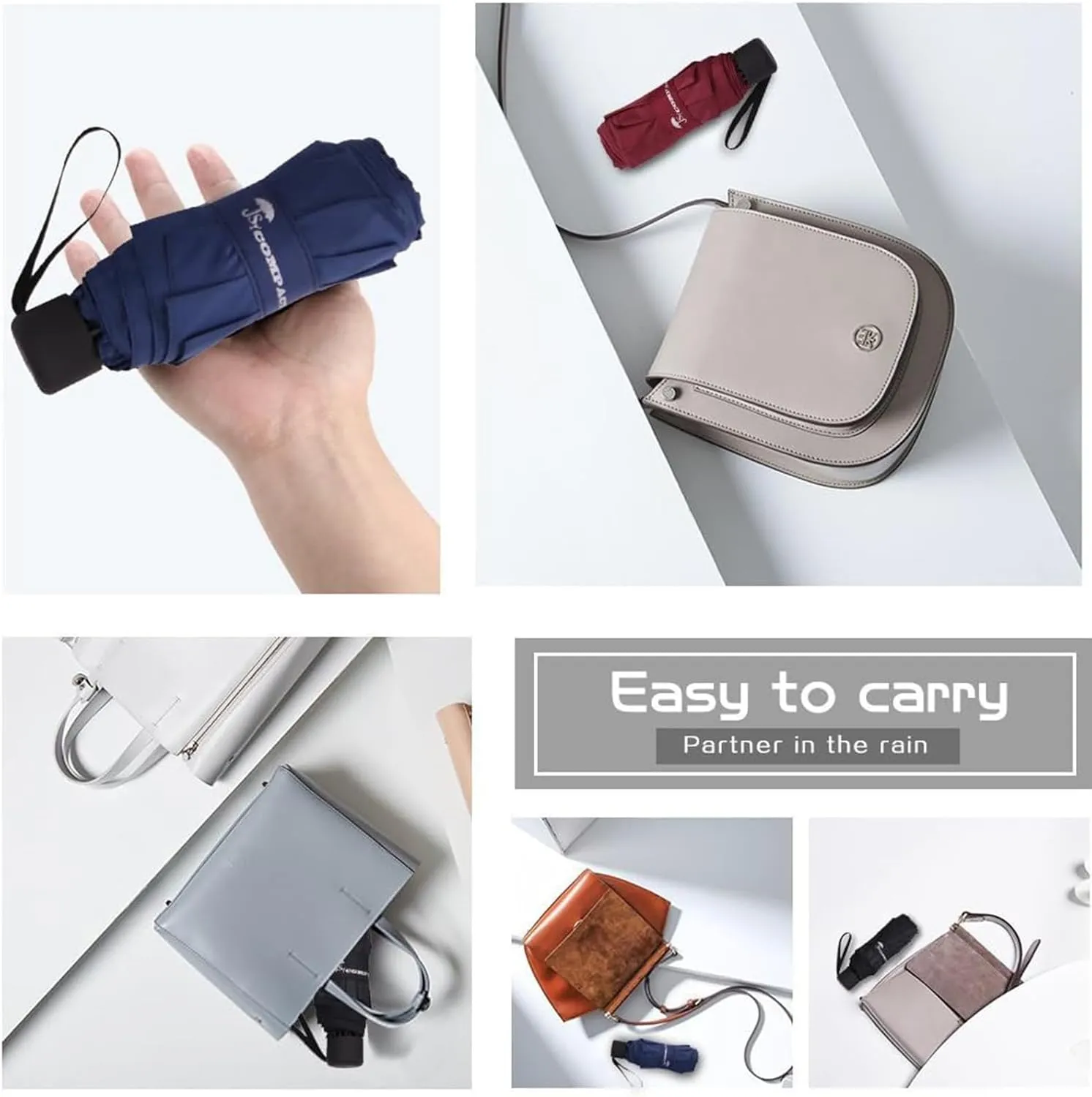 SY COMPACT Travel Umbrella - Lightweight Portable Mini Compact Umbrellas-Factory Outlet Shop