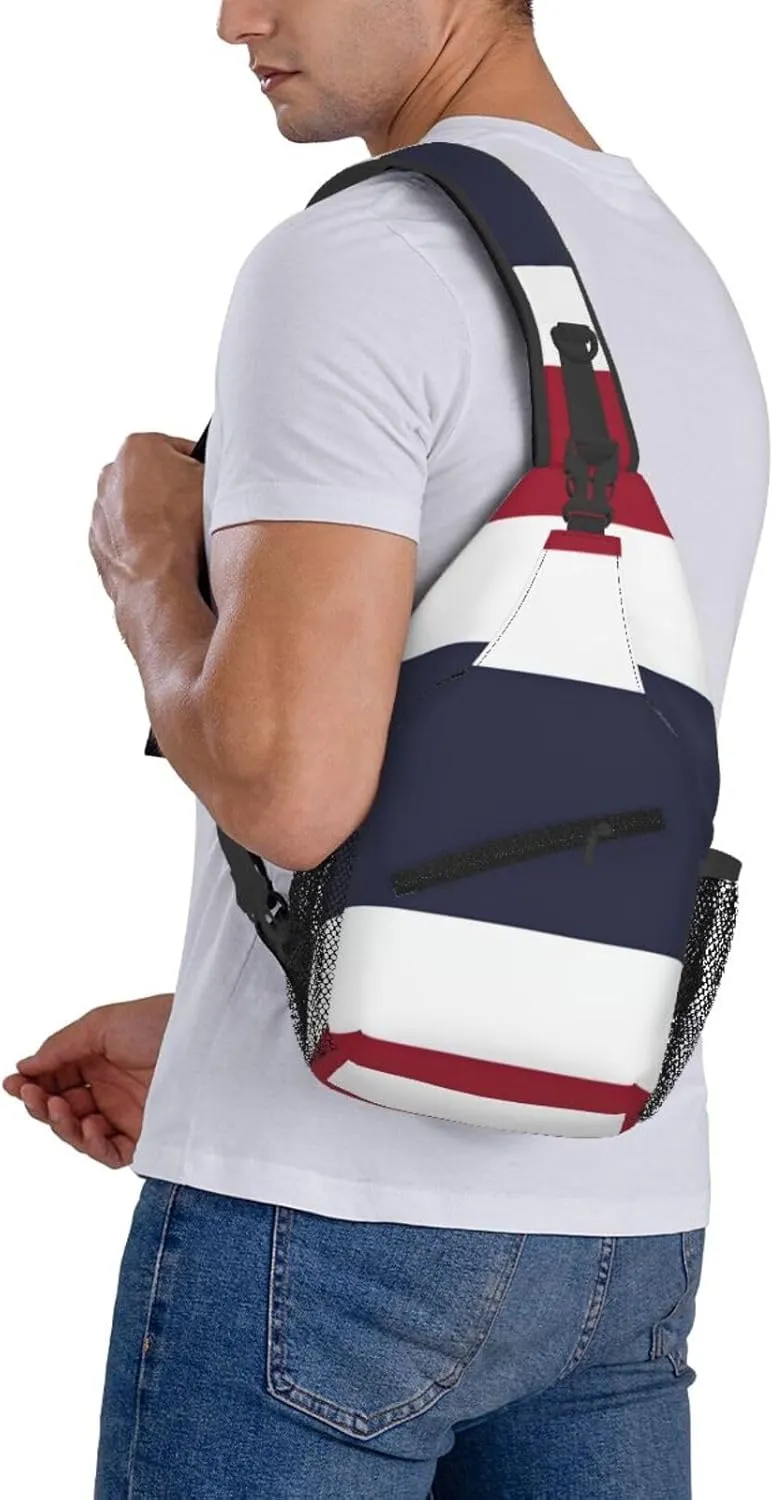 Tanzania Flag Men's And Women's Small Crossbody Bags Chest Bags Daily Bags Are Suitable For Outdoor Hiking Trips