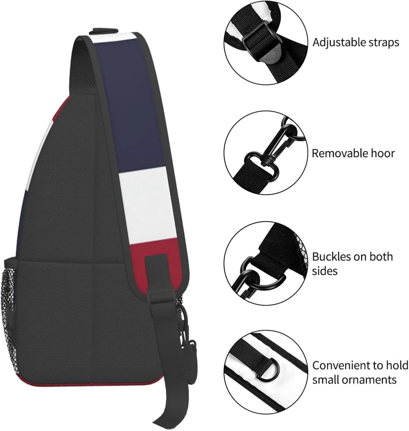 Tanzania Flag Men's And Women's Small Crossbody Bags Chest Bags Daily Bags Are Suitable For Outdoor Hiking Trips