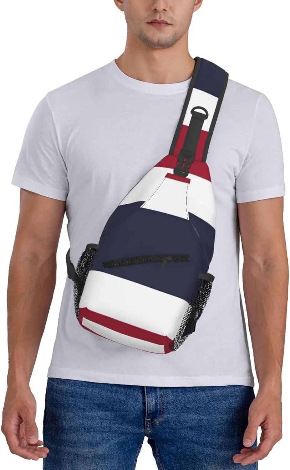 Tanzania Flag Men's And Women's Small Crossbody Bags Chest Bags Daily Bags Are Suitable For Outdoor Hiking Trips