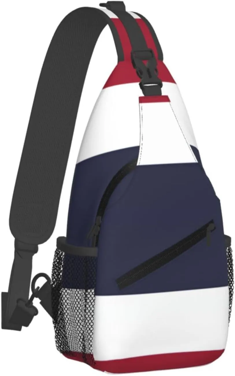 Tanzania Flag Men's And Women's Small Crossbody Bags Chest Bags Daily Bags Are Suitable For Outdoor Hiking Trips