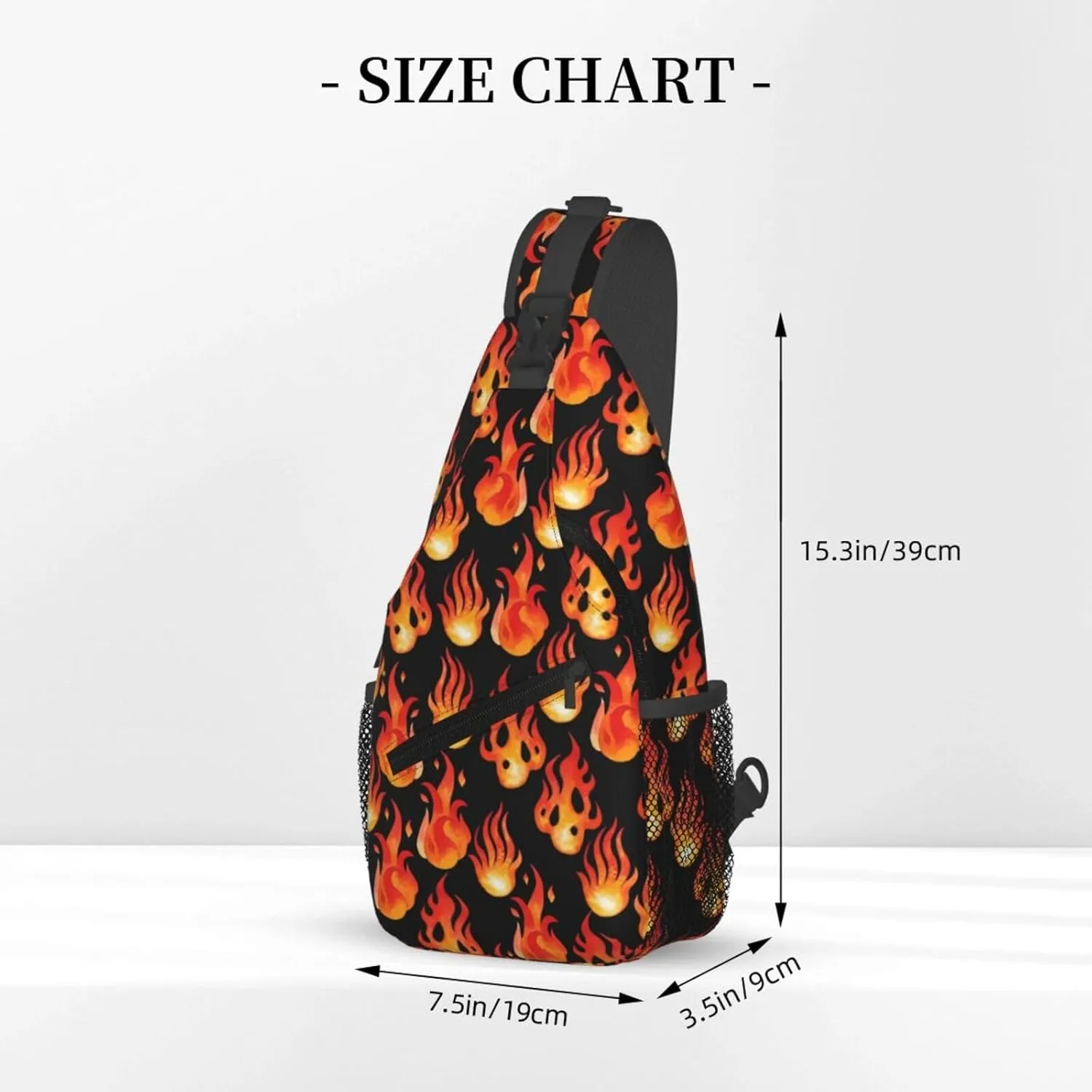 Tie Dye Swirl Rainbow Chest Bags Crossbody Sling Bag Shoulder Bag Travel Hiking Daypack For Men Women