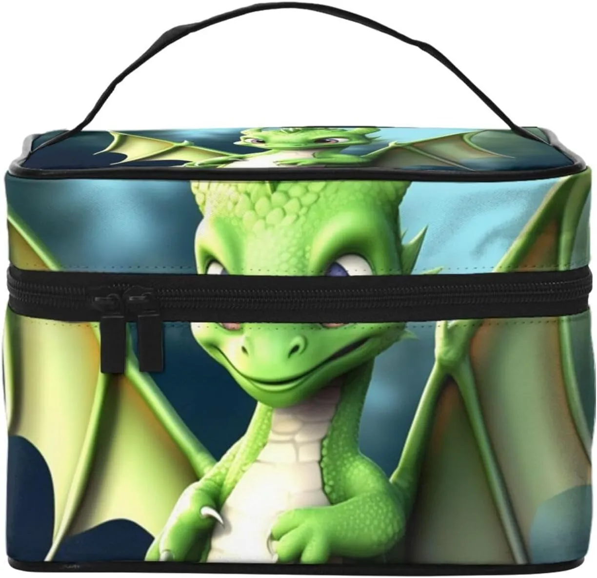 Toiletry Bag for Women Men Dopp Kit Travel Makeup Bag Make Up Organizers Cosmetic Bag Dragon Cute Hanging Toiletry Bag Shaving Bag with Large Capacity for Travel