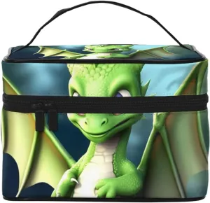 Toiletry Bag for Women Men Dopp Kit Travel Makeup Bag Make Up Organizers Cosmetic Bag Dragon Cute Hanging Toiletry Bag Shaving Bag with Large Capacity for Travel