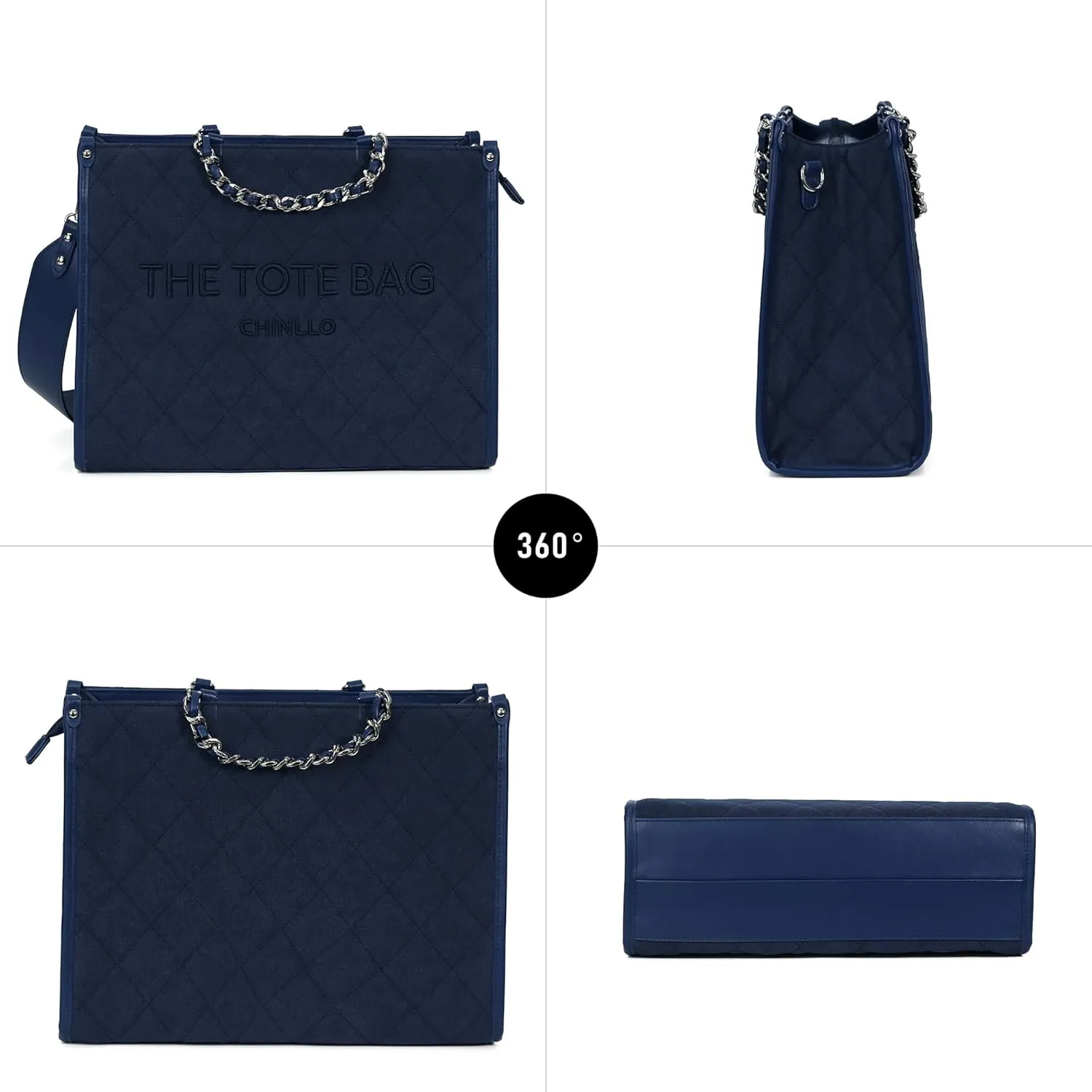 Tote Bag for Women, Top Handle Stachel Purse and Handbags with Shoulder Strap