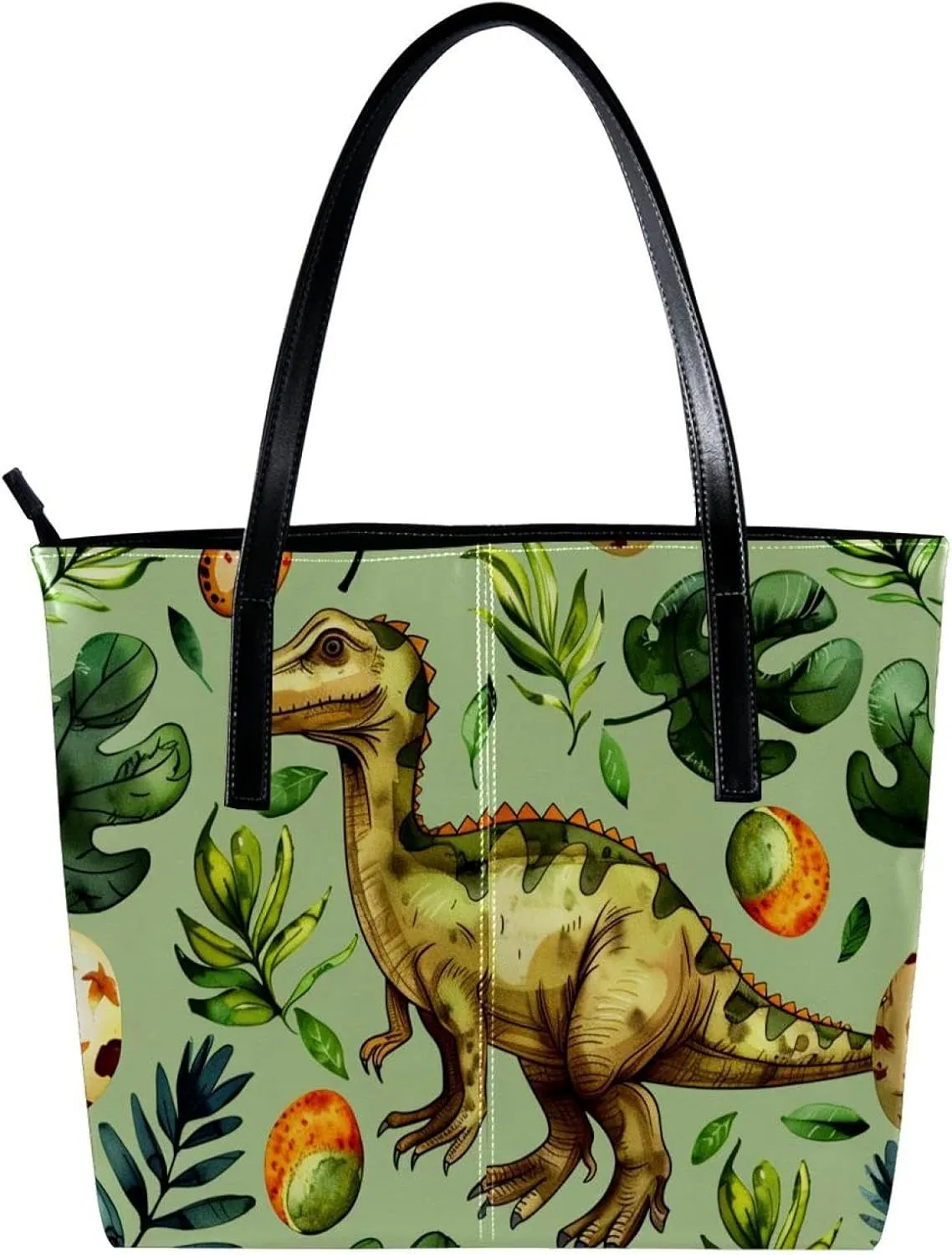 Tote Bag, Large Tote Bags for Women, Women's Tote Handbags, Cartoon Rainbow Ice Cream Cloud Sun, Tote Bags Women