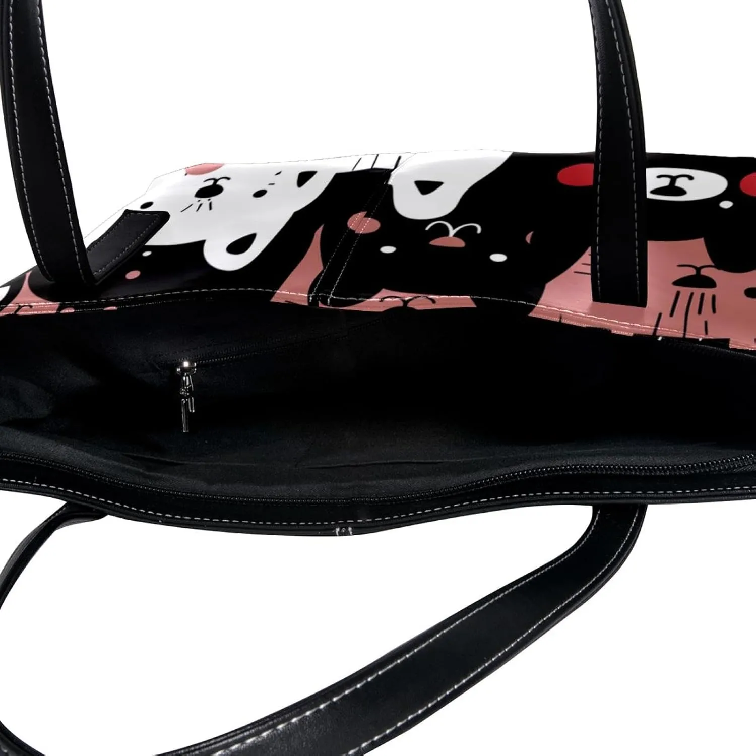 Tote Bags, Large Tote Bag, Women's Tote Handbags, Sheep Cat Dog Cartoon Animal, Tote Bag for Work