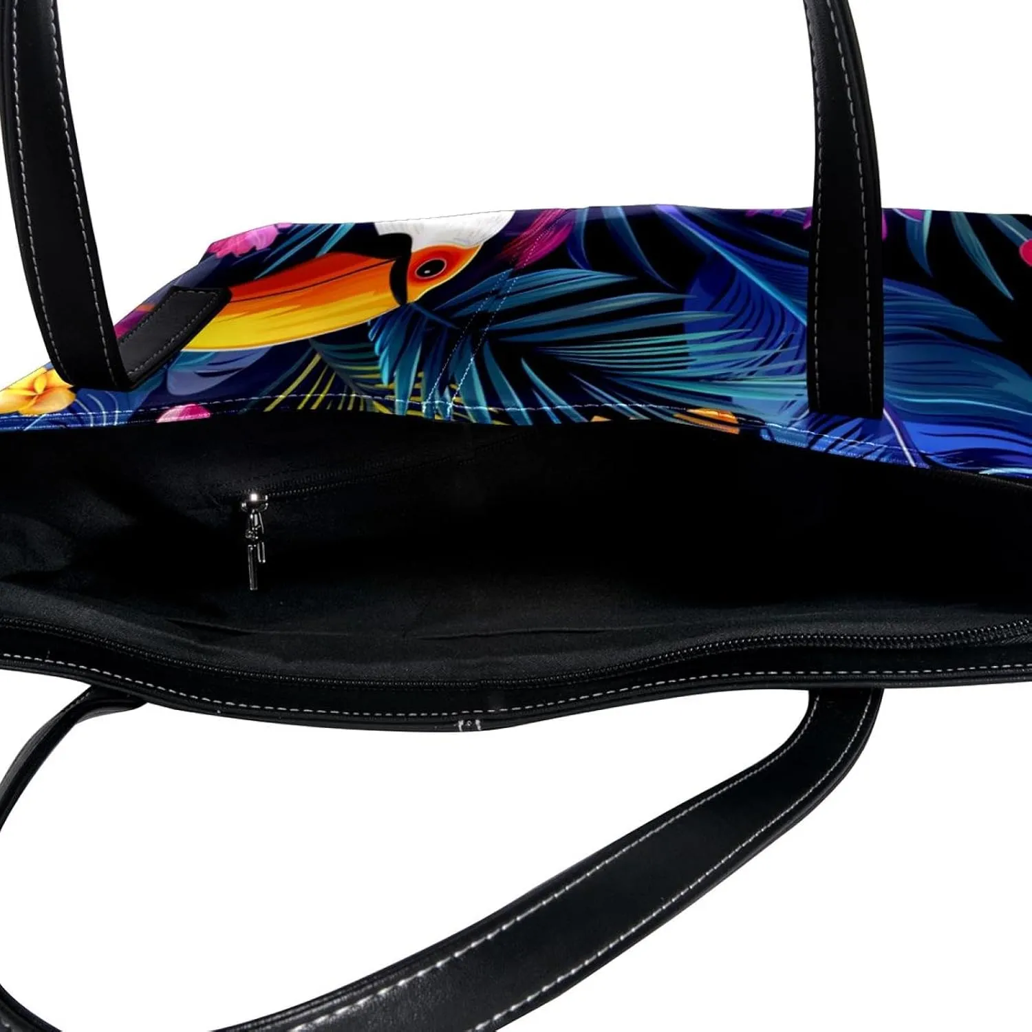 Tote Bags, Large Tote Bags for Women, Women's Tote Handbags, Tropical Pineapple Plam Leaves, Tote Bags for Women