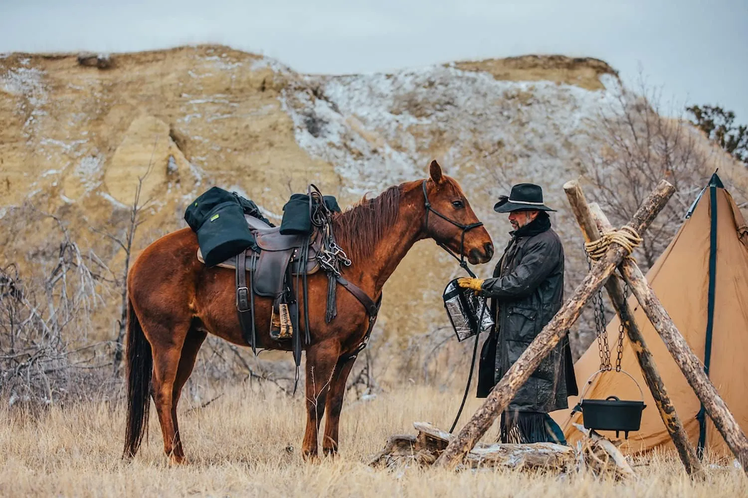 TrailMax Large Saddlebags for Trail Riding; Insulated Saddle Bags for Horses; Saddle Bags with Detachable Cantle Bag; Saddle Bag & Cantle Bag Set; Saddle Bags for Western & Endurance Saddles