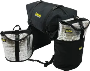 TrailMax Large Saddlebags for Trail Riding; Insulated Saddle Bags for Horses; Saddle Bags with Detachable Cantle Bag; Saddle Bag & Cantle Bag Set; Saddle Bags for Western & Endurance Saddles