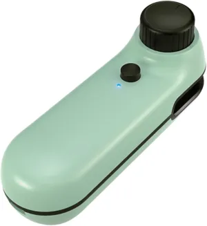 Travel-friendly Hand Pressure Sealer Reusable Freezer Bags Sealer Machine Compact Multi-function Bag Resealer Easy to Use