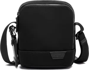 TUMI Harrison Nicols Small Crossbody - Compact Crossbody Bag for Travel & Business - Women's & Men's Crossbody Pouch Bag - Black