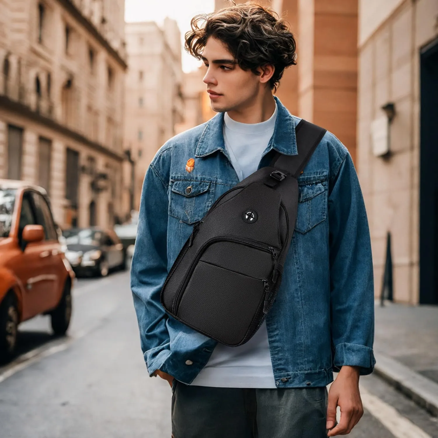 Tuwubi Crossbody Bags for Women Trendy,Sling Bag for Men with Adjustable Shoulder,Travel Essentials Backpack for Traveling