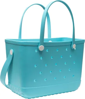 UPGRADED !!! Large Universal Beach & Grocery Tote Bag with Shoulder Strap Plus FREE Clear Zipped Bag is INCLUDED !!!